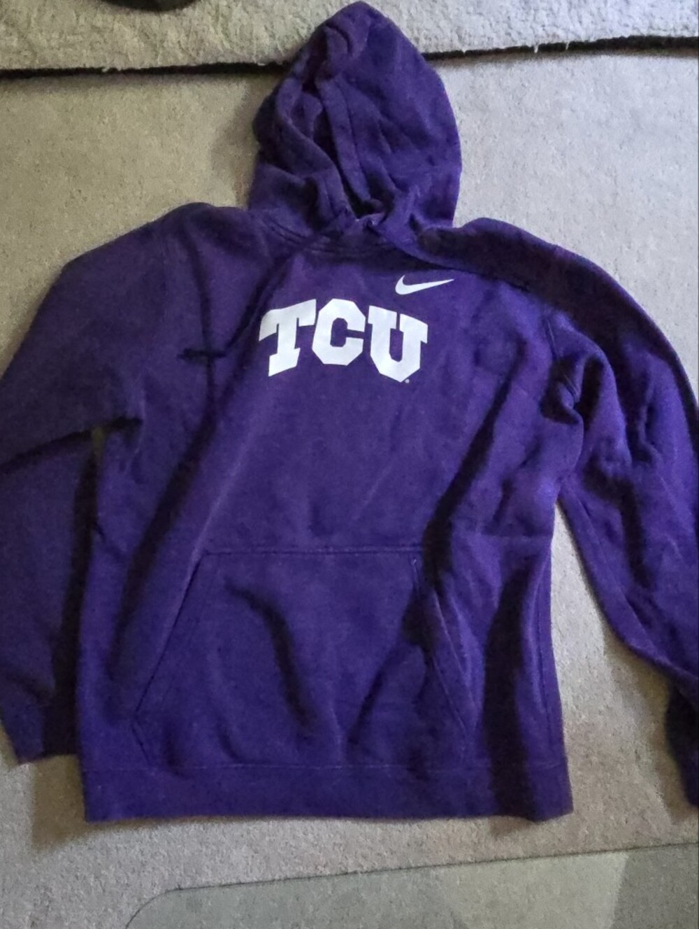 Nike TCU Horned Frogs Purple Sweatshirt Men's Size L